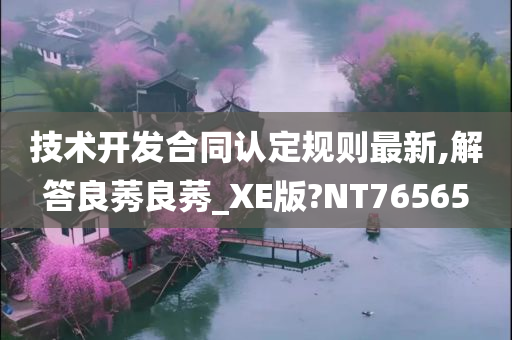 技术开发合同认定规则最新,解答良莠良莠_XE版?NT76565