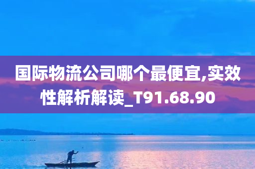 国际物流公司哪个最便宜,实效性解析解读_T91.68.90