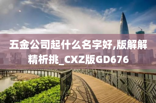 五金公司起什么名字好,版解解精析挑_CXZ版GD676