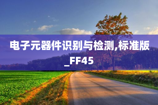 电子元器件识别与检测,标准版_FF45