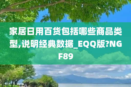 家居日用百货包括哪些商品类型,说明经典数据_EQQ版?NGF89