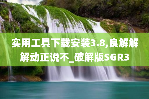 实用工具下载安装3.8,良解解解动正说不_破解版SGR3