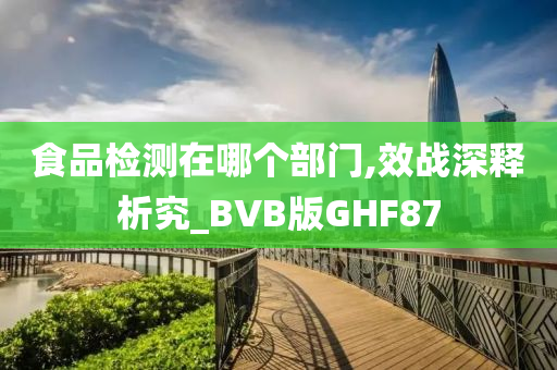 食品检测在哪个部门,效战深释析究_BVB版GHF87