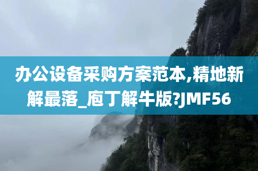 办公设备采购方案范本,精地新解最落_庖丁解牛版?JMF56