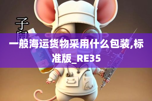 一般海运货物采用什么包装,标准版_RE35