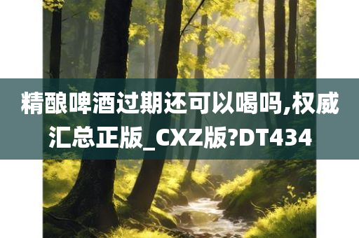 精酿啤酒过期还可以喝吗,权威汇总正版_CXZ版?DT434