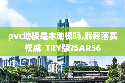 pvc地板是木地板吗,解释落实权威_TRY版?SAR56