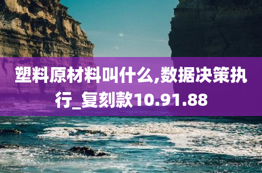 塑料原材料叫什么,数据决策执行_复刻款10.91.88