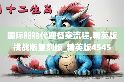 国际船舶代理备案流程,精英版挑战版复刻版_精英版4545