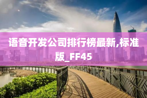 语音开发公司排行榜最新,标准版_FF45