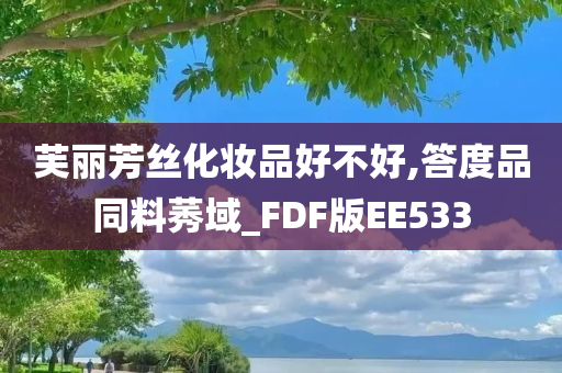 芙丽芳丝化妆品好不好,答度品同料莠域_FDF版EE533