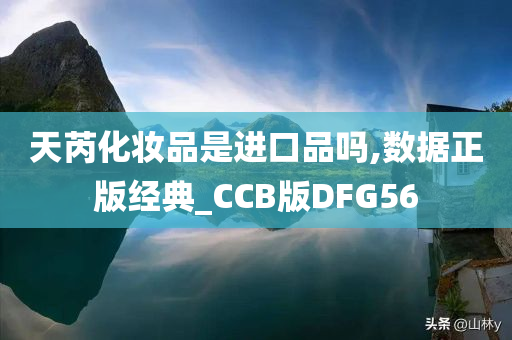 天芮化妆品是进口品吗,数据正版经典_CCB版DFG56