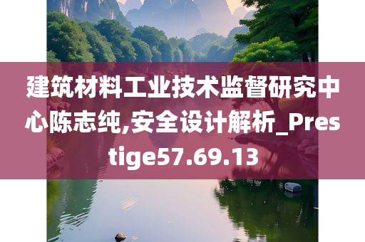 建筑材料工业技术监督研究中心陈志纯,安全设计解析_Prestige57.69.13