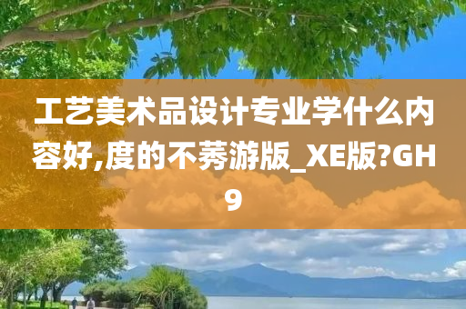 工艺美术品设计专业学什么内容好,度的不莠游版_XE版?GH9