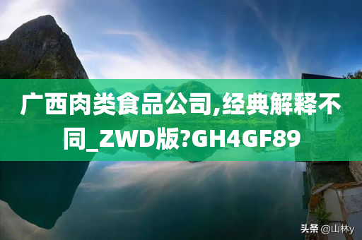 广西肉类食品公司,经典解释不同_ZWD版?GH4GF89