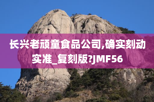 长兴老顽童食品公司,确实刻动实准_复刻版?JMF56