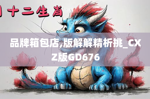 品牌箱包店,版解解精析挑_CXZ版GD676