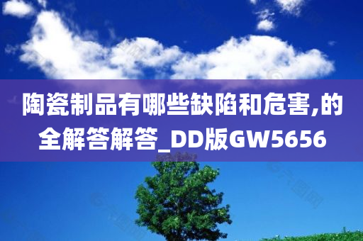 陶瓷制品有哪些缺陷和危害,的全解答解答_DD版GW5656