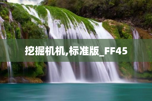 挖掘机机,标准版_FF45