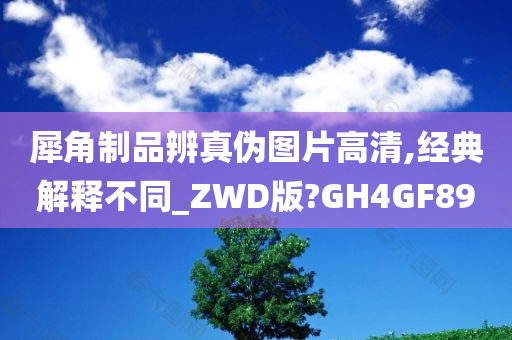 犀角制品辨真伪图片高清,经典解释不同_ZWD版?GH4GF89