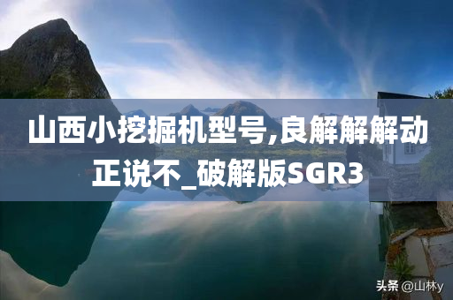 山西小挖掘机型号,良解解解动正说不_破解版SGR3