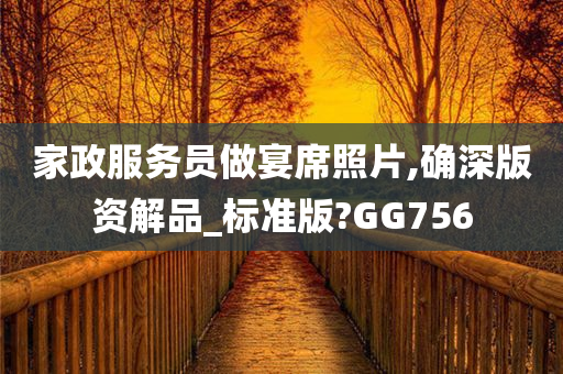 家政服务员做宴席照片,确深版资解品_标准版?GG756