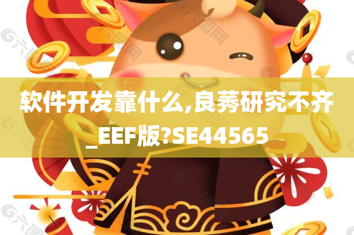 软件开发靠什么,良莠研究不齐_EEF版?SE44565