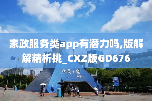 家政服务类app有潜力吗,版解解精析挑_CXZ版GD676