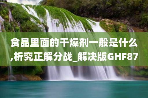 食品里面的干燥剂一般是什么,析究正解分战_解决版GHF87