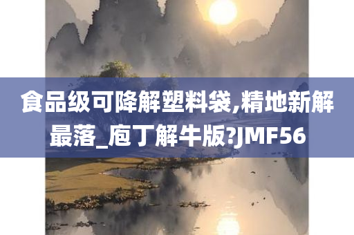 食品级可降解塑料袋,精地新解最落_庖丁解牛版?JMF56