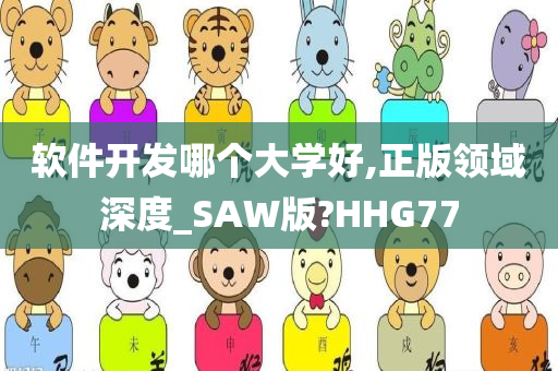 软件开发哪个大学好,正版领域深度_SAW版?HHG77