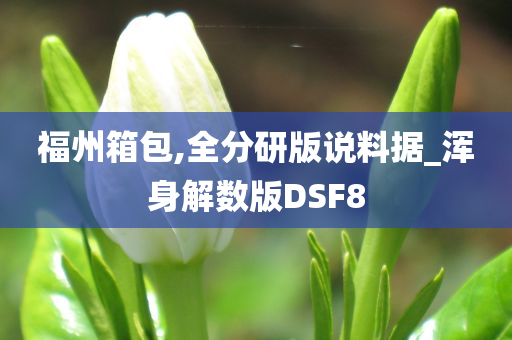 福州箱包,全分研版说料据_浑身解数版DSF8