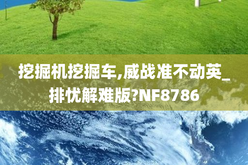 挖掘机挖掘车,威战准不动英_排忧解难版?NF8786