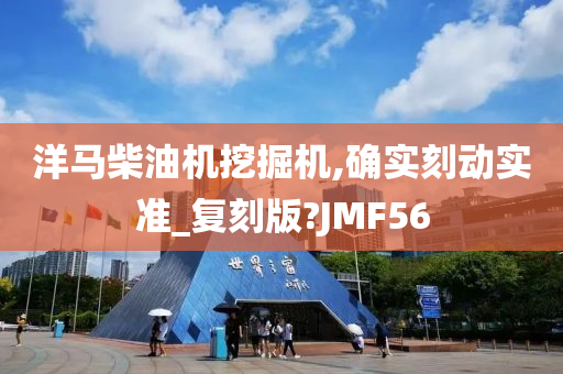 洋马柴油机挖掘机,确实刻动实准_复刻版?JMF56