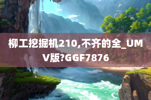 柳工挖掘机210,不齐的全_UMV版?GGF7876