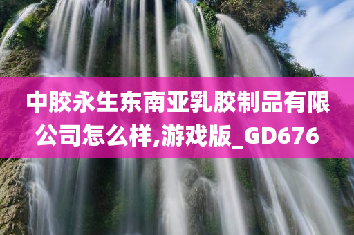 中胶永生东南亚乳胶制品有限公司怎么样,游戏版_GD676