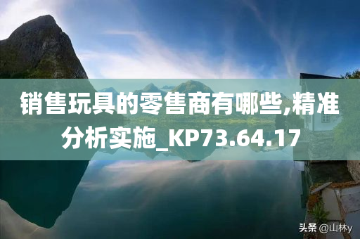 销售玩具的零售商有哪些,精准分析实施_KP73.64.17