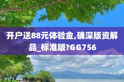 开户送88元体验金,确深版资解品_标准版?GG756