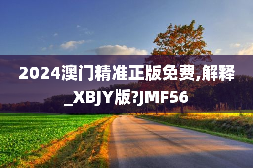 2024澳门精准正版免费,解释_XBJY版?JMF56