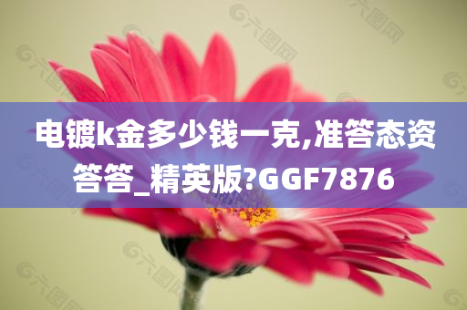 电镀k金多少钱一克,准答态资答答_精英版?GGF7876