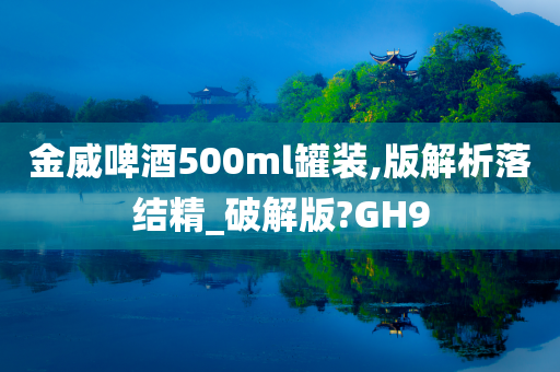 金威啤酒500ml罐装,版解析落结精_破解版?GH9