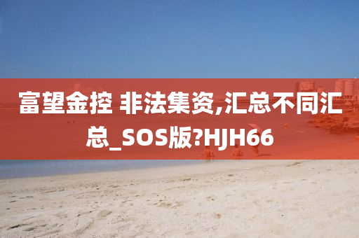 富望金控 非法集资,汇总不同汇总_SOS版?HJH66