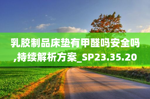 乳胶制品床垫有甲醛吗安全吗,持续解析方案_SP23.35.20