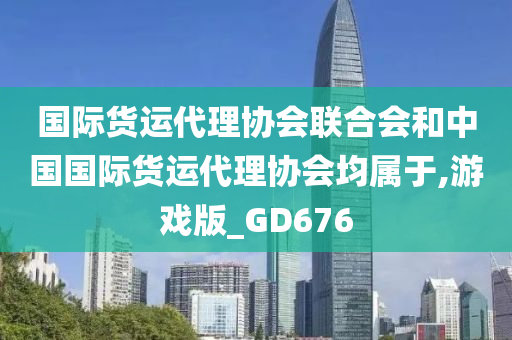 国际货运代理协会联合会和中国国际货运代理协会均属于,游戏版_GD676