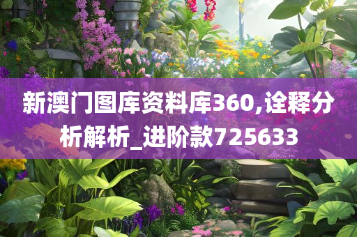 新澳门图库资料库360,诠释分析解析_进阶款725633