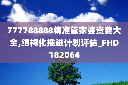 777788888精准管家婆资费大全,结构化推进计划评估_FHD182064