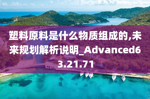 塑料原料是什么物质组成的,未来规划解析说明_Advanced63.21.71