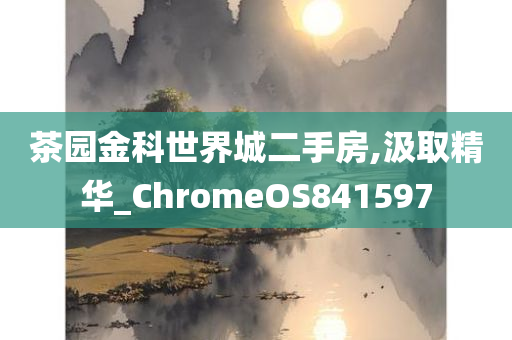 茶园金科世界城二手房,汲取精华_ChromeOS841597