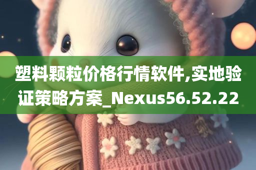 塑料颗粒价格行情软件,实地验证策略方案_Nexus56.52.22