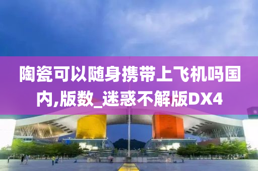 陶瓷可以随身携带上飞机吗国内,版数_迷惑不解版DX4